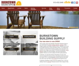 Burnstownbuildingsupply.ca(Burnstownbuildingsupply) Screenshot