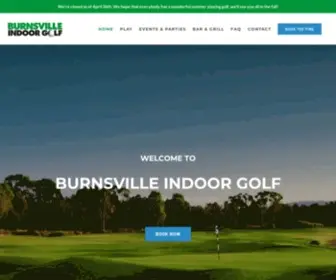 Burnsvilleindoorgolf.com(Burnsville Indoor Golf) Screenshot