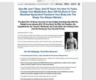 Burnthefat.com(Burn The Fat Feed The Muscle Guide To Flexible Meal Planning For Fat Loss) Screenshot