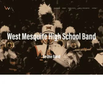 Burntorangeband.org(West Mesquite High School Band) Screenshot