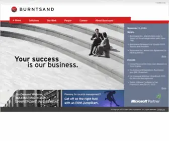 Burntsand.com(Burntsand: Home) Screenshot