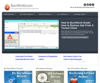 Burnworld.com(DVD Burning Software) Screenshot