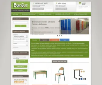Burocase.com(Mobilier de bureau d'occasion professionnel discount et pas cher) Screenshot