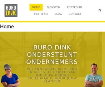 Burodink.nl(Buro Dink) Screenshot