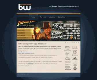 Burotec.co.uk(Hire a UK Based Freelance game developer) Screenshot