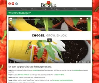 Burpeehomegardensbrand.com(Burpee) Screenshot