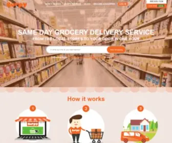 Burpy.com(Grocery Delivery Online) Screenshot