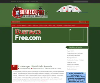 Burracofree.com(Burraco on line) Screenshot