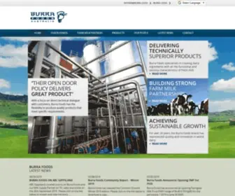Burrafoods.com.au(Burra Foods) Screenshot