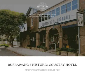 BurrawangVillagehotel.com.au(Burrawang Village Hotel) Screenshot