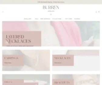 Burrenjewellery.ie(Burren Jewellery) Screenshot