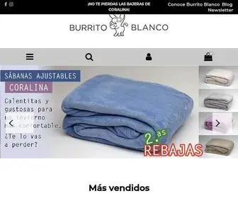 Burritoblanco.com(La más amplia selección en Ropa de Cama) Screenshot