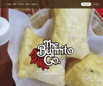 Burritocompanysf.com(The Burrito Company) Screenshot