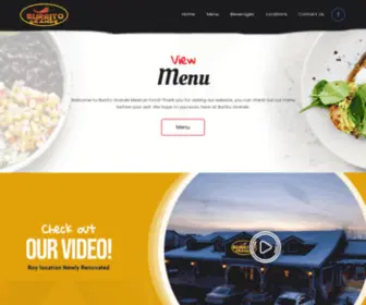 Burritogrande.website(Burrito Grande) Screenshot