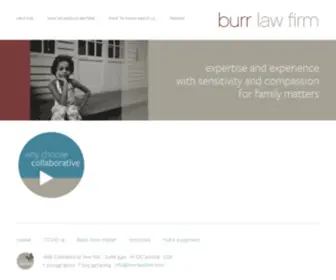 Burrlawfirm.com(Burr Law Firm) Screenshot