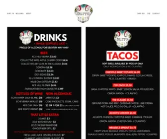 Burrotacos.com(Burro Tacos) Screenshot