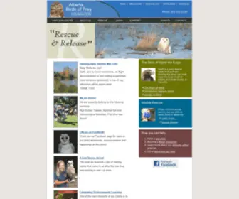 Burrowingowl.com(Alberta Birds of Prey Foundation) Screenshot