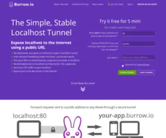 Burrow.io(The Simple) Screenshot