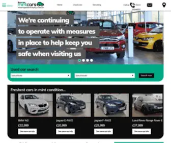 Burrowsmintcars.co.uk(Used cars with same day drive away close to M1) Screenshot