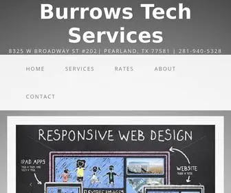 Burrowstechservices.com(Web Design and SEO) Screenshot