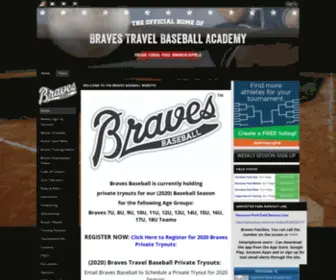 Burrridgebraves.com(Burr Ridge Braves) Screenshot