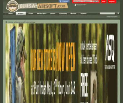 Bursa-Airsoft.com(Bursa Airsoft Community Forum) Screenshot