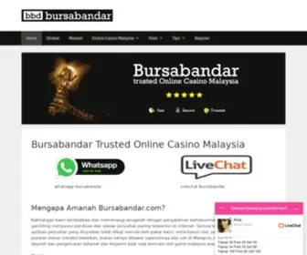 Bursabandar.com Screenshot