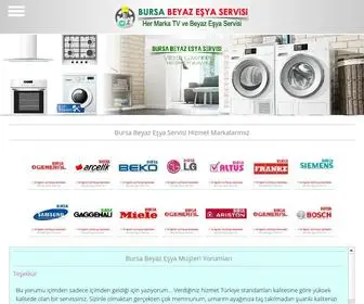 Bursabeyazesyaservisi.com(Bursa, Osmangazi, Nilüfer, Yıldırım Beyaz Eşya Servisi) Screenshot