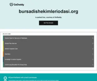 Bursadishekimleriodasi.org(Bursa diş hekimleri odası) Screenshot