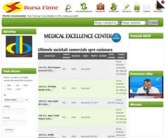 Bursafirme.ro(Vanzari si preluari firme) Screenshot