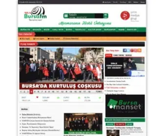 Bursafm.com.tr(BURSA FM 105.5 CANLI YAYIN) Screenshot
