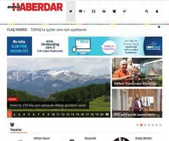 Bursahaberdar.com(Bursa Haberleri) Screenshot