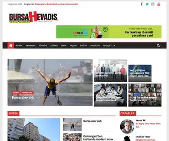 Bursahevadis.com(Bursa Hevadis) Screenshot