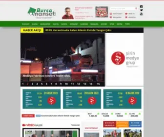 Bursamanset.com.tr(Bursa Man) Screenshot