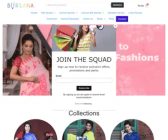 Bursana.com(Bursana Fashion) Screenshot