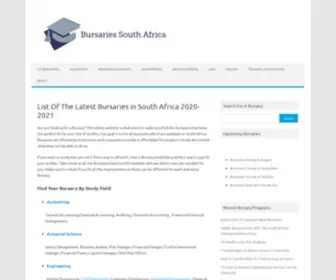 Bursaries-Southafrica.co.za(Bursaries 2020 South Africa) Screenshot