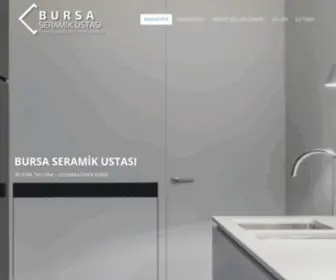 Bursaseramikustasi.com(Bursa) Screenshot