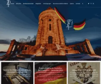 Burschenschaft.de(Deutsche Burschenschaft) Screenshot