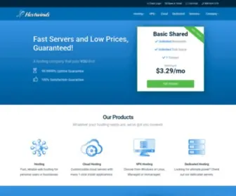 Burst.net(Hostwinds) Screenshot