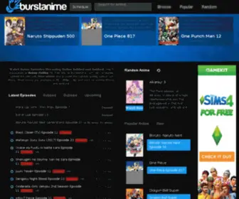 Burstanime.com(Burstanime) Screenshot