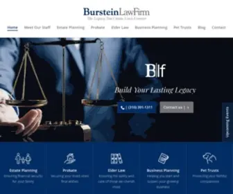 Bursteinlaw.net(The Burstein Law Firm) Screenshot