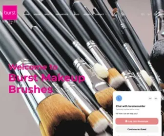 Burstmakeupbrushes.co.za(Burst Makeup Brushes) Screenshot