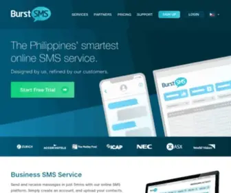 Burstsms.com.ph(Burst SMS) Screenshot