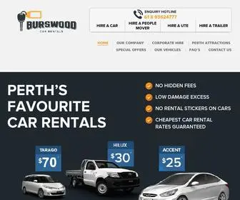Burswoodcarrentals.com.au(Cheap Car Hire in Perth from just $25/day) Screenshot