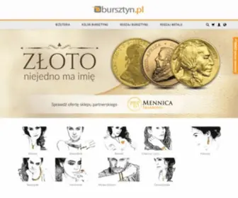 Bursztyn.pl(Biżuteria i wyroby z bursztynu) Screenshot