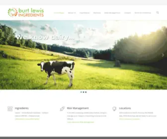 Burtlewisingredients.com(Burt Lewis Ingredients) Screenshot