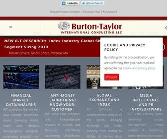 Burton-Taylor.com(Burton Taylor) Screenshot