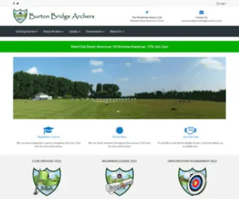 Burtonbridgearchers.co.uk(Burtonbridgearchers) Screenshot