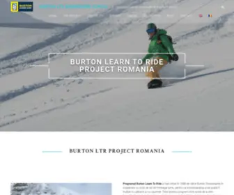 Burtonltr.ro(Snowboard school) Screenshot