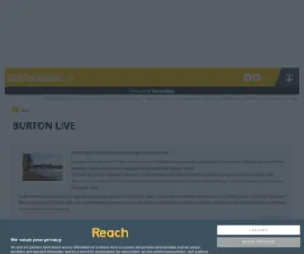 Burtonmail.co.uk(Burton Live) Screenshot